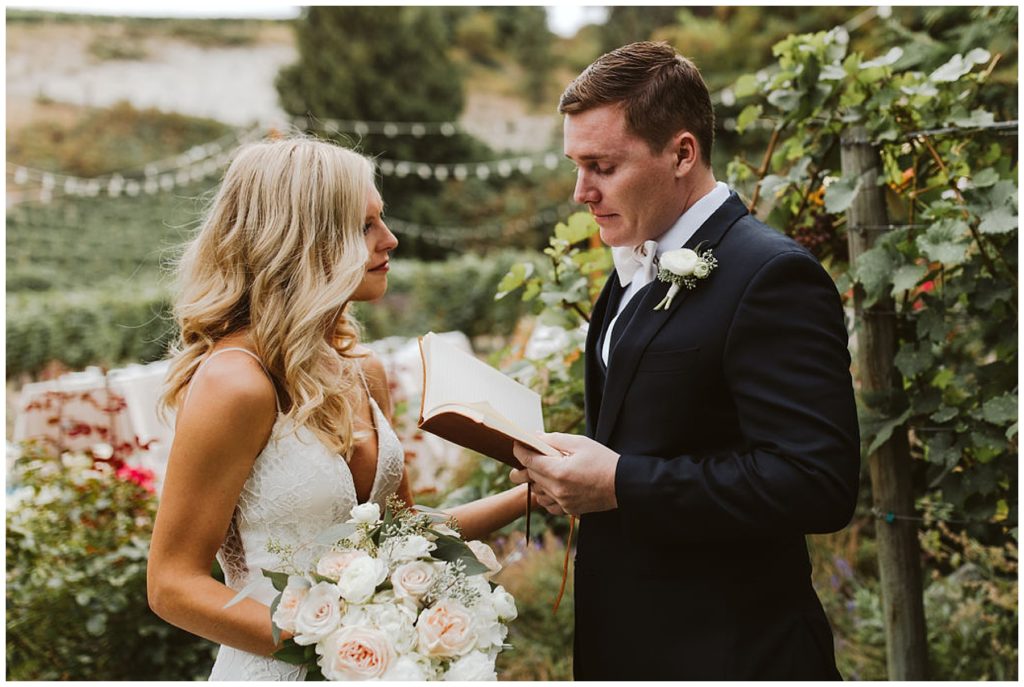karmavineyardsweddinglakechelanseattleintimateweddingphotographer Karma vineyards wedding lake Chelan photographer private vows