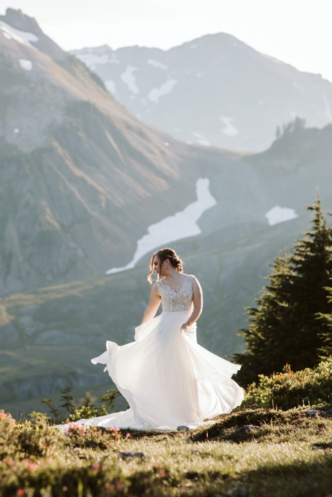 bride-dancing-in-elopement-photos-at-mount-baker